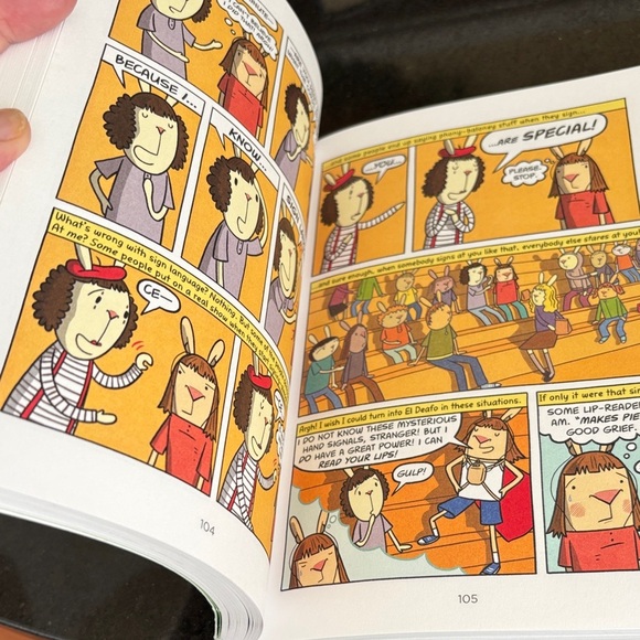El Deafo Soft Cover Animated Book by Cece Bell - Picture 6 of 7